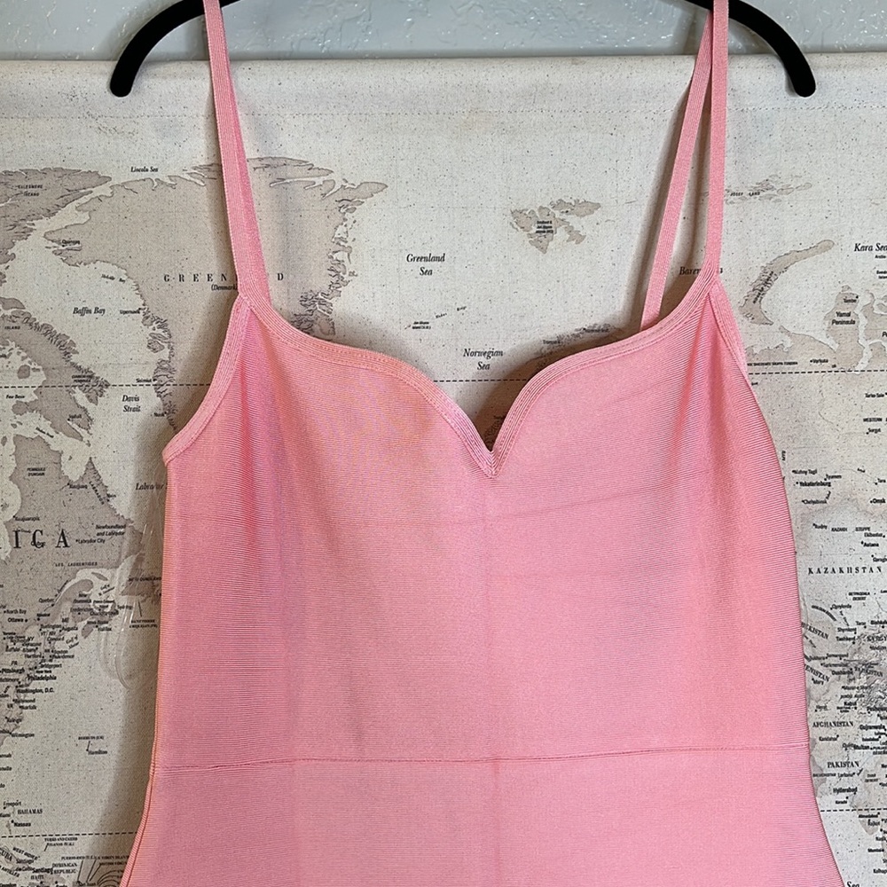 RARE House of CB ‘Fifi’ Fairy Pink Bandage Maxi Dress NWOT - Picture 12 of 14